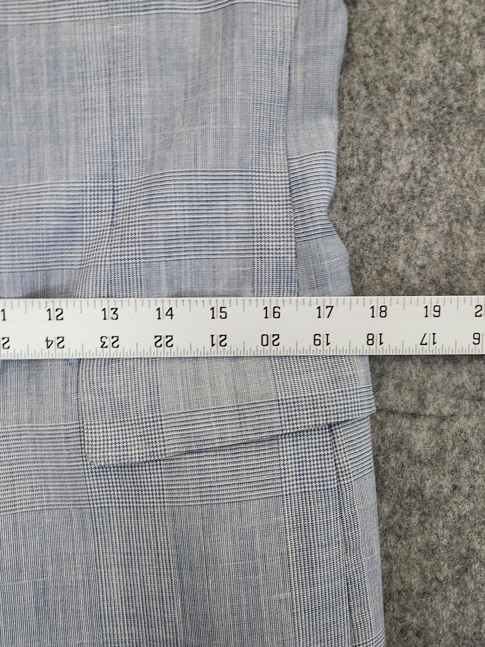 Suitsupply Lazio Vitale Barberis Wool Silk Linen Blazer Jacket Men's 46R Blue - Picture 9 of 12